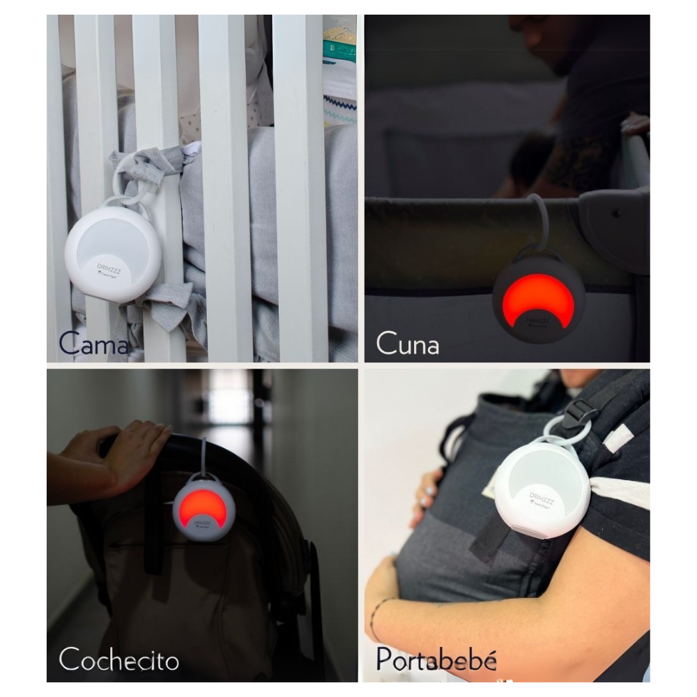 Máquina de Ruido Blanco con Luz Roja