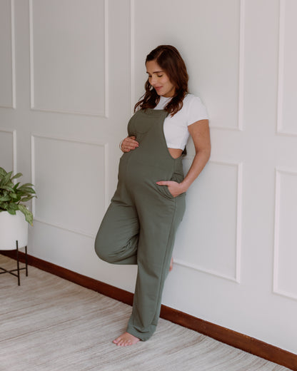 Overol Akemi - Green, embarazo y lactancia