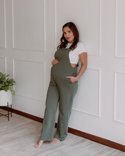 Overol Akemi - Green, embarazo y lactancia