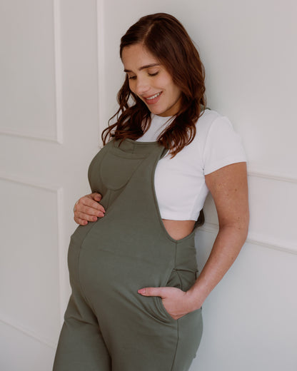 Overol Akemi - Green, embarazo y lactancia