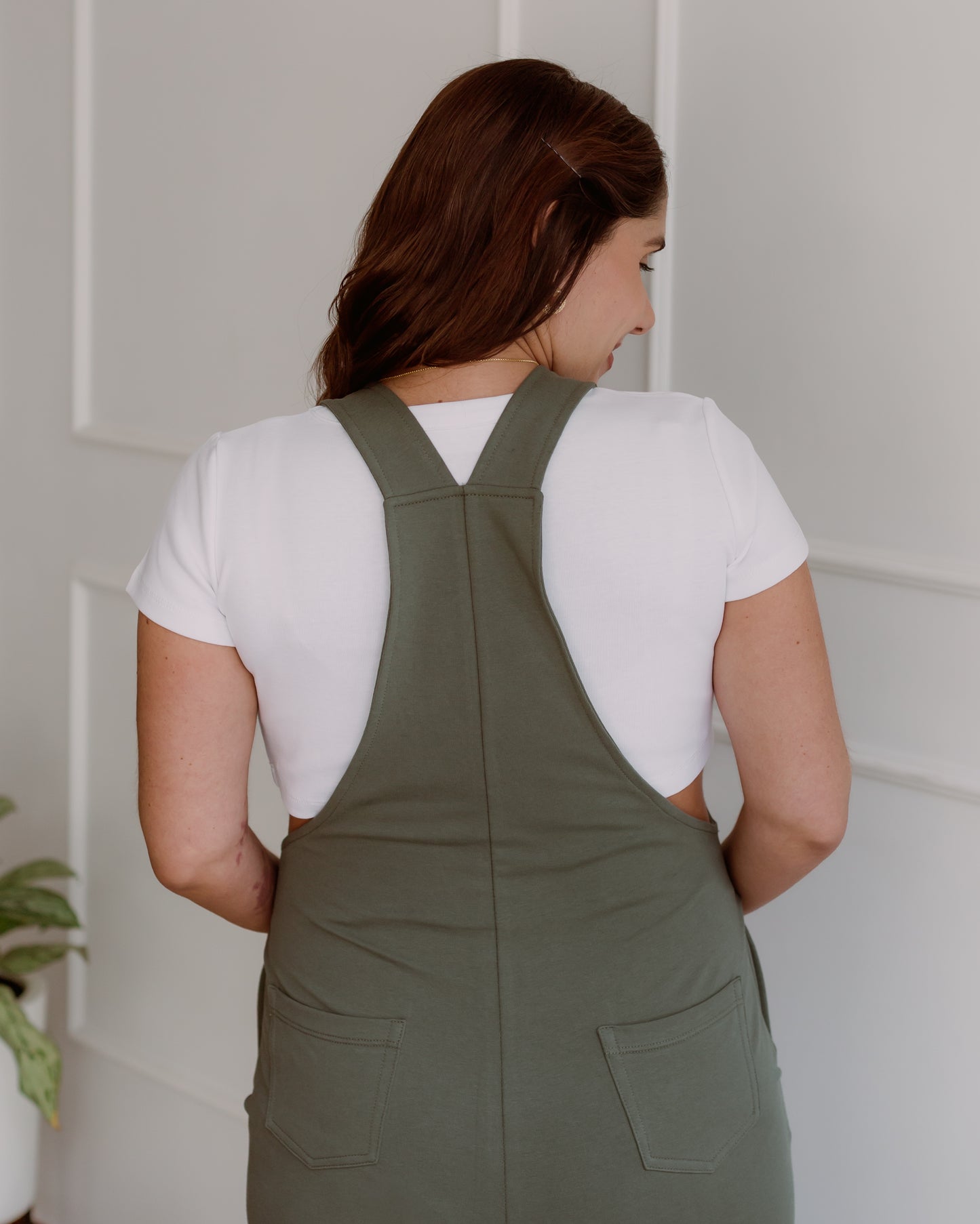 Overol Akemi - Green, embarazo y lactancia