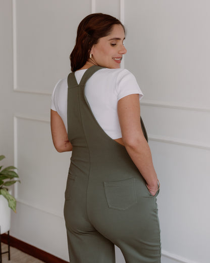 Overol Akemi - Green, embarazo y lactancia