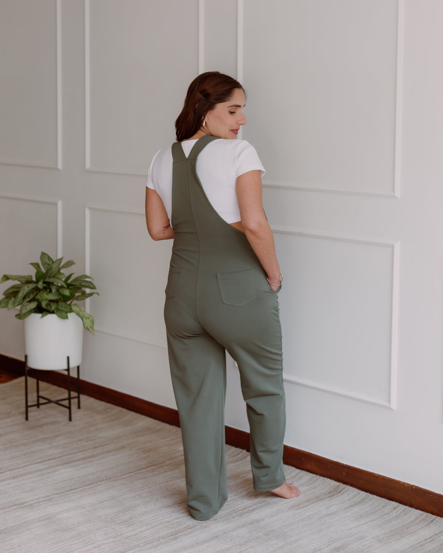 Overol Akemi - Green, embarazo y lactancia