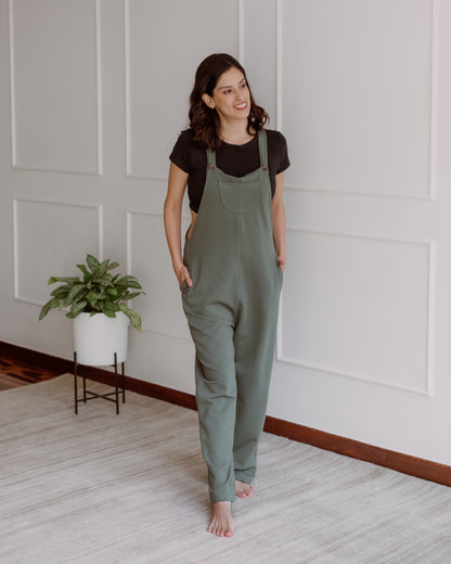 Overol Akemi - Green, embarazo y lactancia