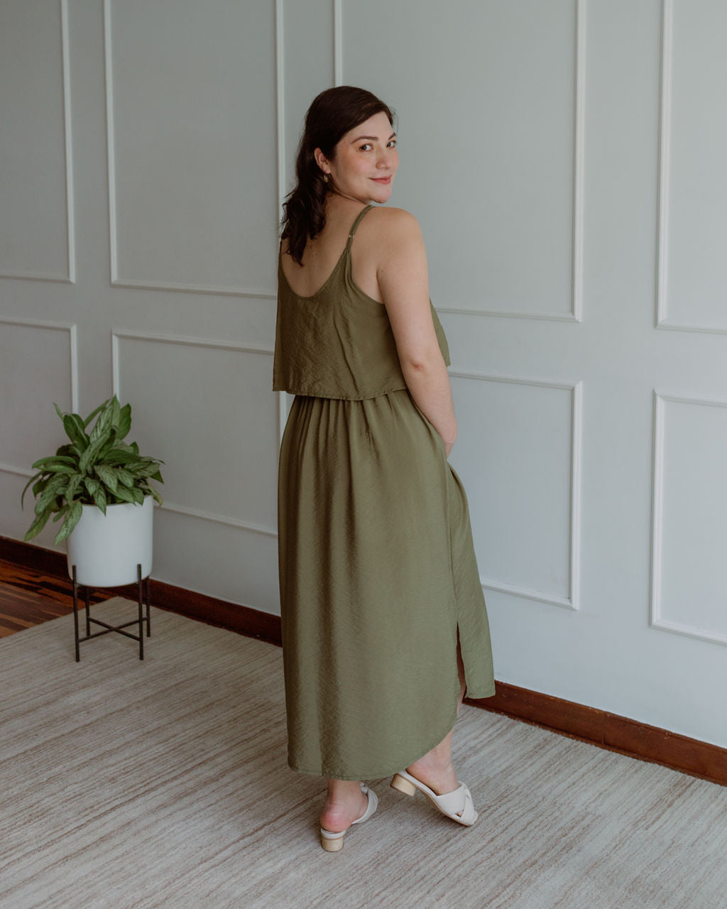 Vestido Aria  - Green, Embarazo y Lactancia
