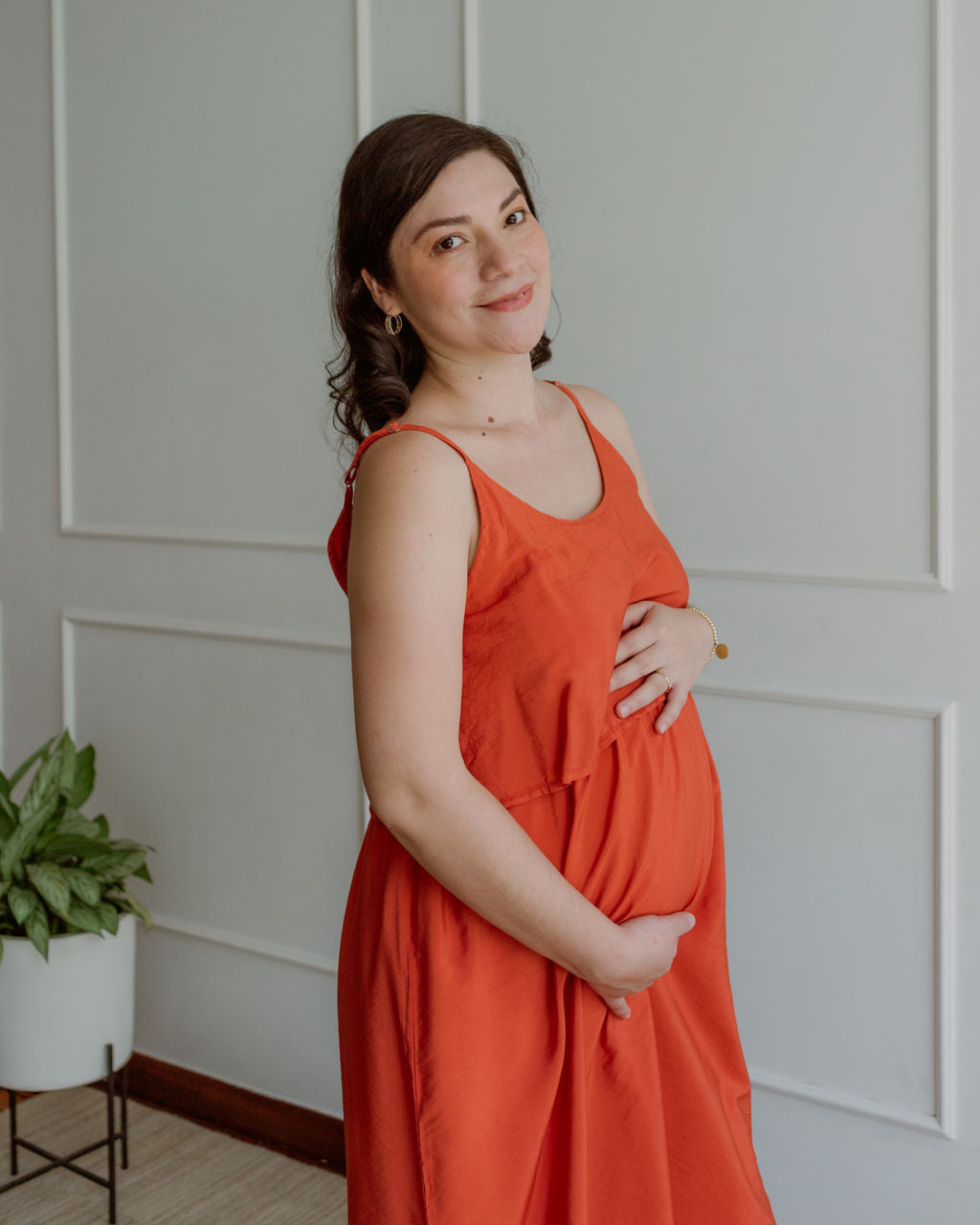 Vestido Aria  - lacre, Embarazo y Lactancia