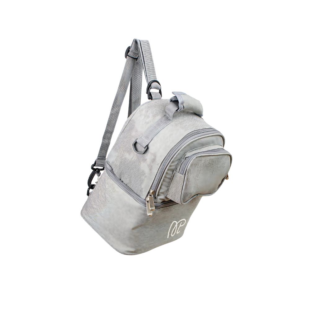 Cooler bag para leche materna - Mamá primero- Gris