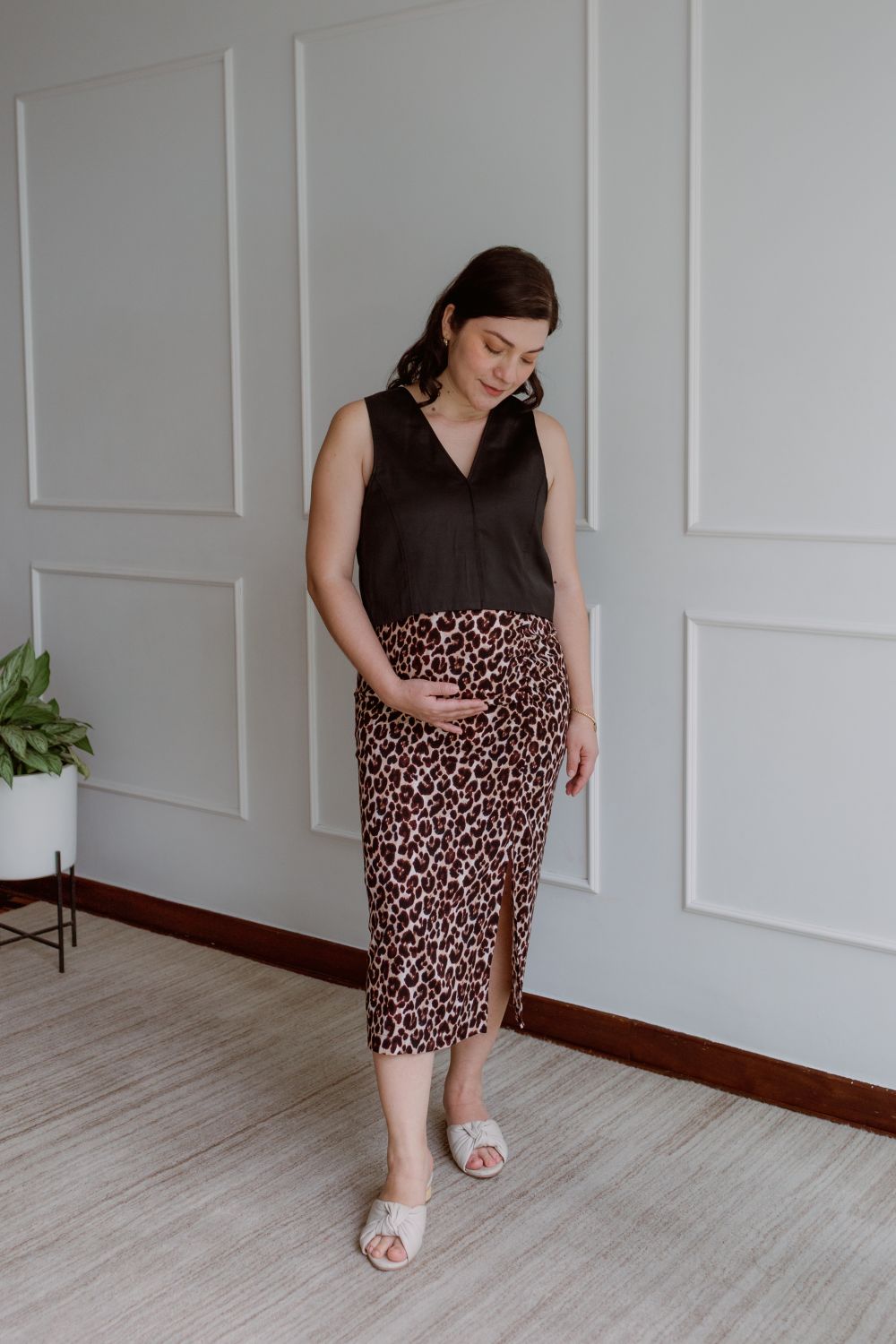 Falda Iris - Animal Print, Embarazo y Postparto