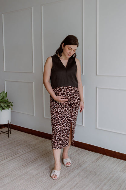 Falda Iris - Animal Print, Embarazo y Postparto