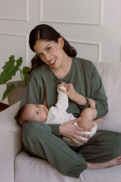 Set Saori - Green, embarazo y lactancia