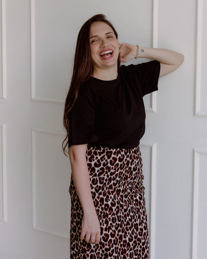 Falda Iris - Animal Print, Embarazo y Postparto