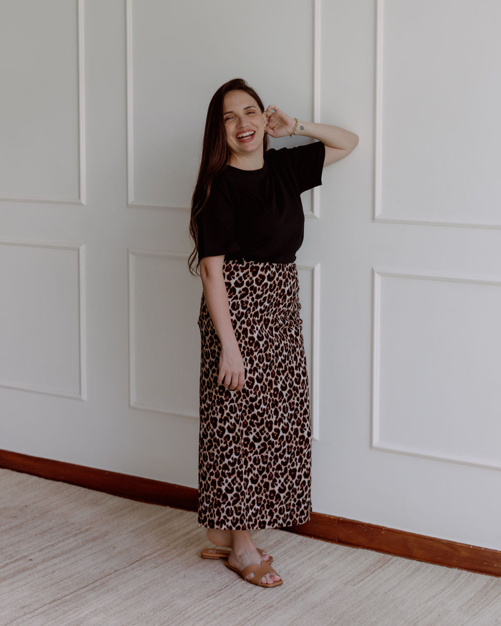 Falda Iris - Animal Print, Embarazo y Postparto