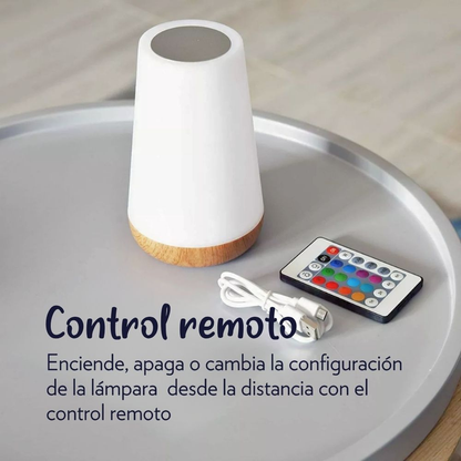 Lámpara De Luz Roja Táctil y LED – LUMI LAMP