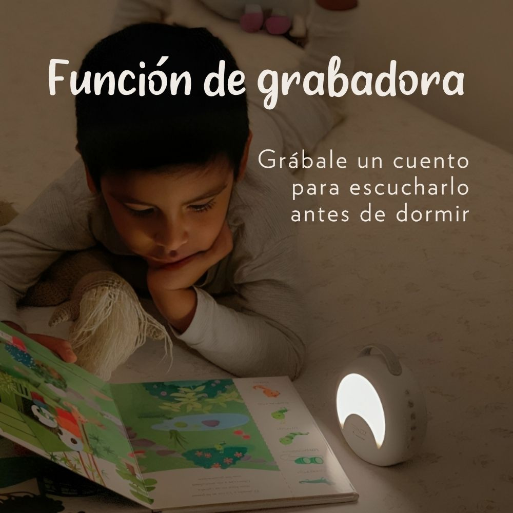 Máquina de Ruido Blanco con Luz Roja