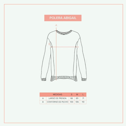 Polera Abigail- Niebla, Embarazo y Lactancia