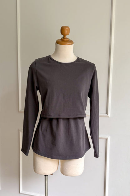 Polo Chloe - Charcoal, Embarazo y Lactancia