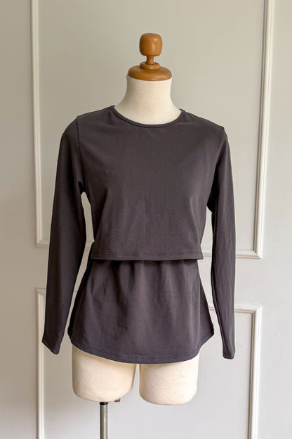 Polo Chloe - Charcoal, Embarazo y Lactancia