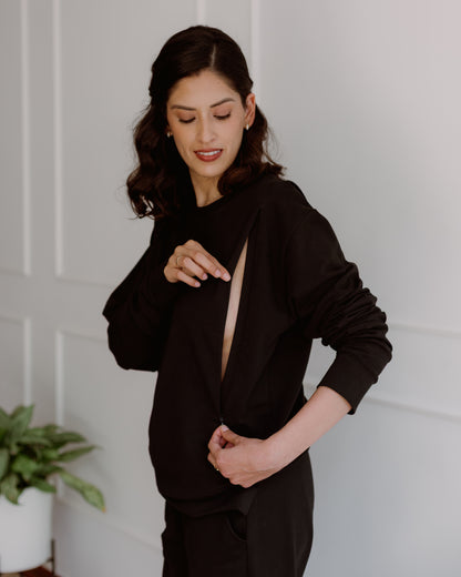 Set Saori - Negro, embarazo y lactancia