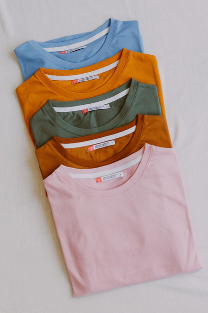 Polo Básico Crop - Roble, Embarazo y Lactancia